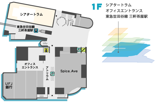 1F配置図