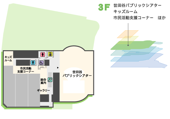 3F配置図