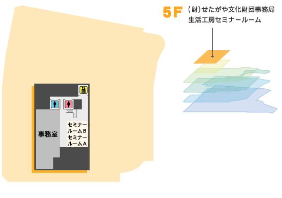 5F配置図
